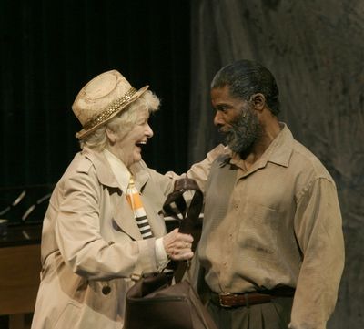 Elaine Stritch and Milton Craig Nealy Photo
